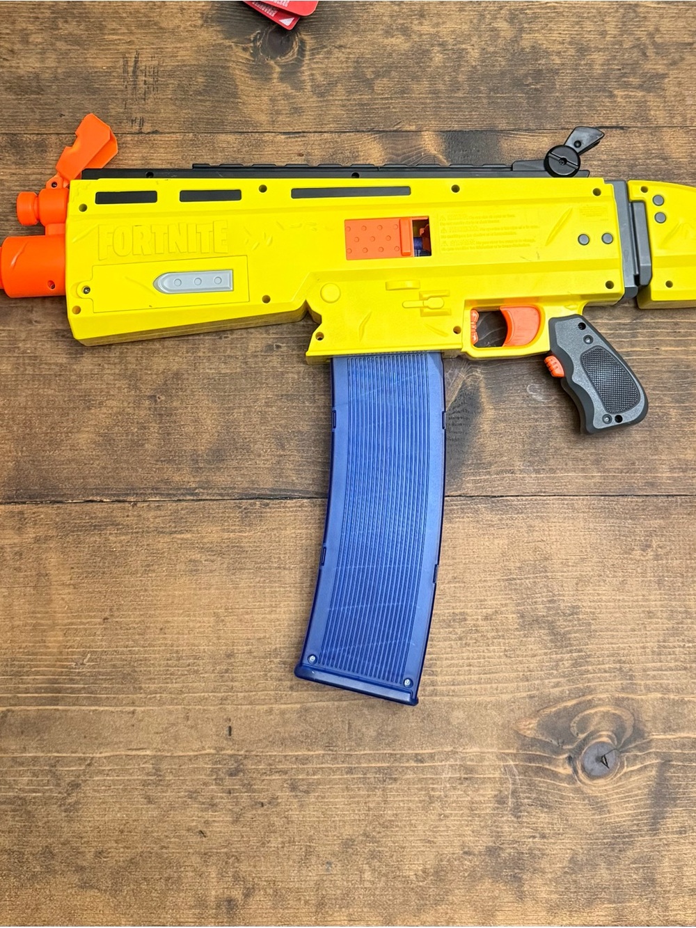 NERF Fortnite AR-L Motorized Elite Dart Blaster Yellow w/ Magazine